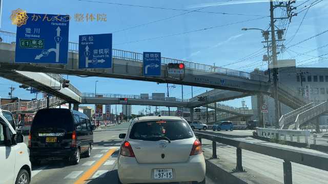 国道1号線（名古屋方面）からのアクセス方法