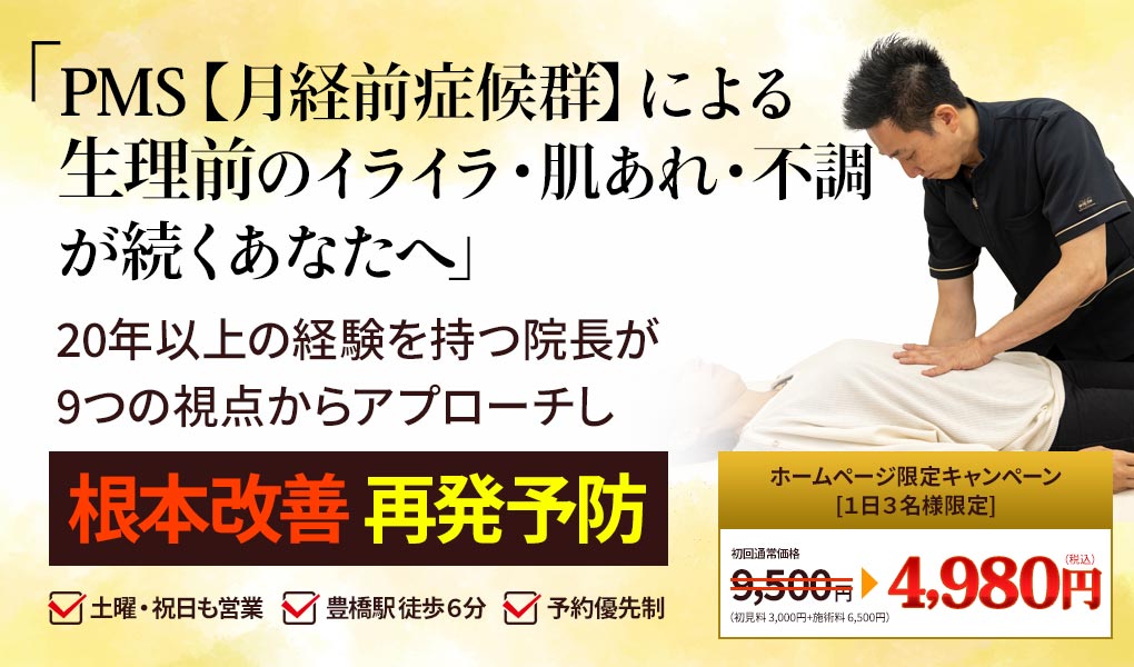 PMS【月経前症候群】